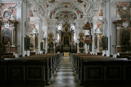 Klosterkirche Speinshart bei Tageslicht